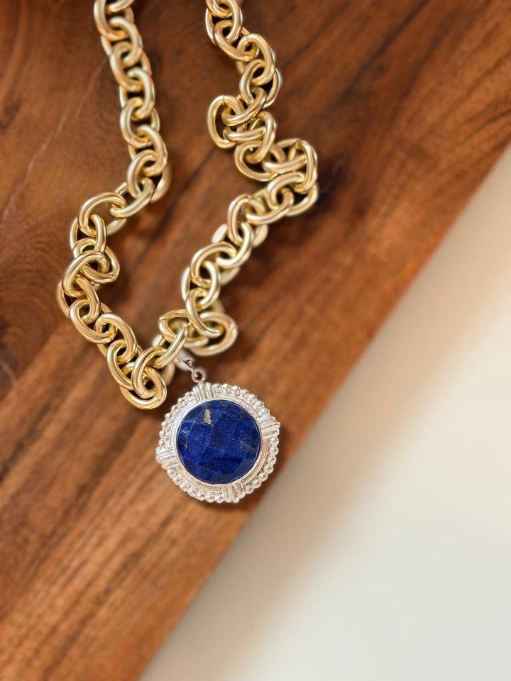 Party Favor Charm in Blue - Macoma Boutique315 Jewelry