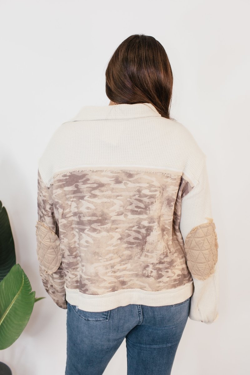 Patchwork Perfection Jacket - Macoma Boutique240 Jackets/Blazers