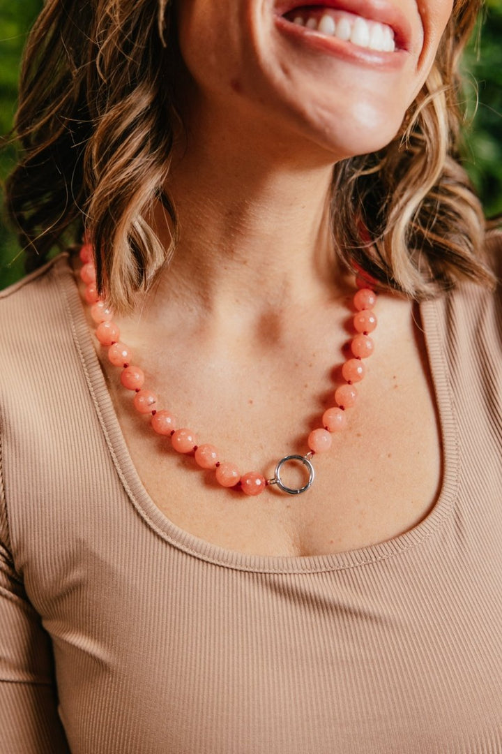 Peachy Keen Necklace - Macoma Boutique310 Accessories