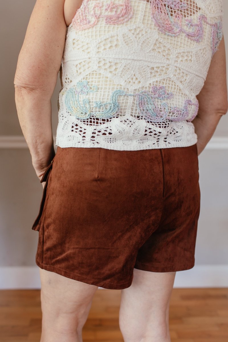Pocket Perfect Suede Skirt - Macoma Boutique200 Skirts