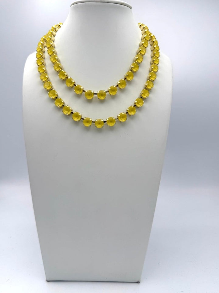 Pop Rocks Necklace In Yellow - Macoma Boutique315 Jewelry