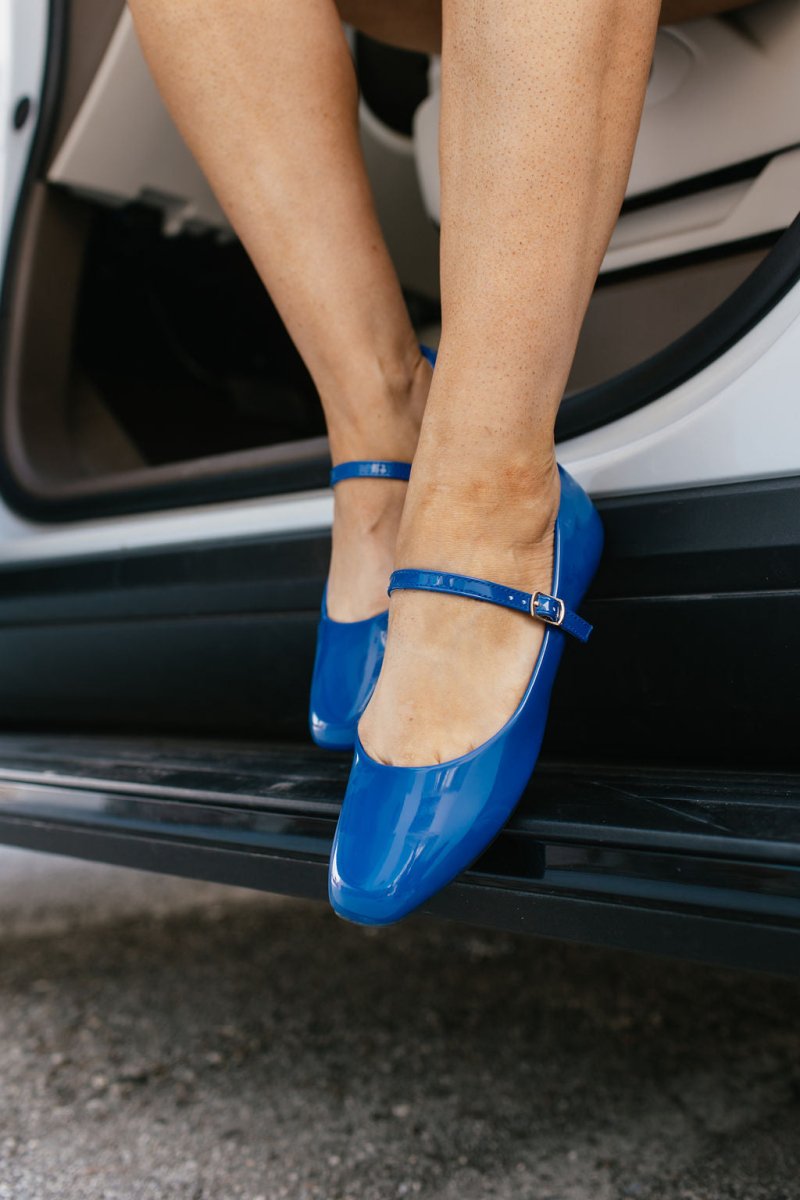 Royal Blue Moni Shoes - Macoma Boutique