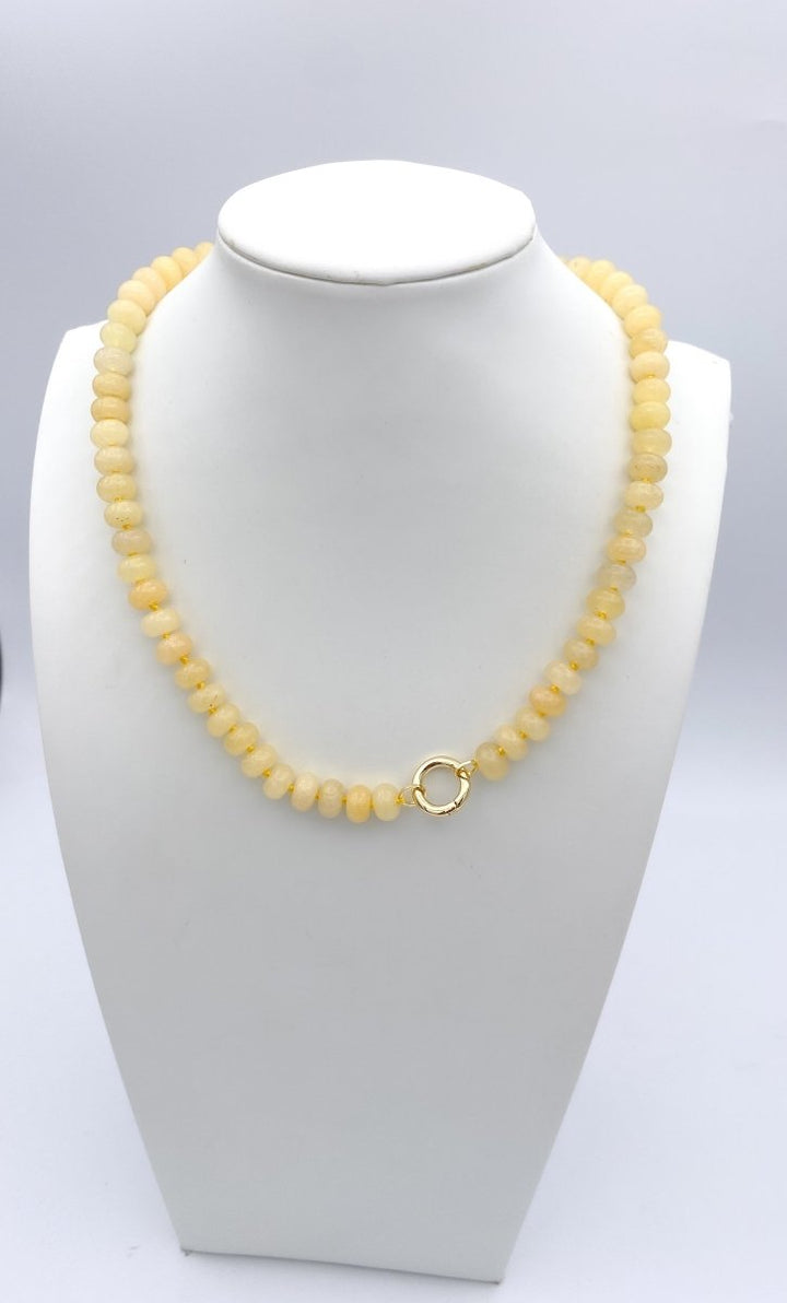 Saltwater Stones Necklace in Yellow - Macoma Boutique310 Accessories/Jewelry