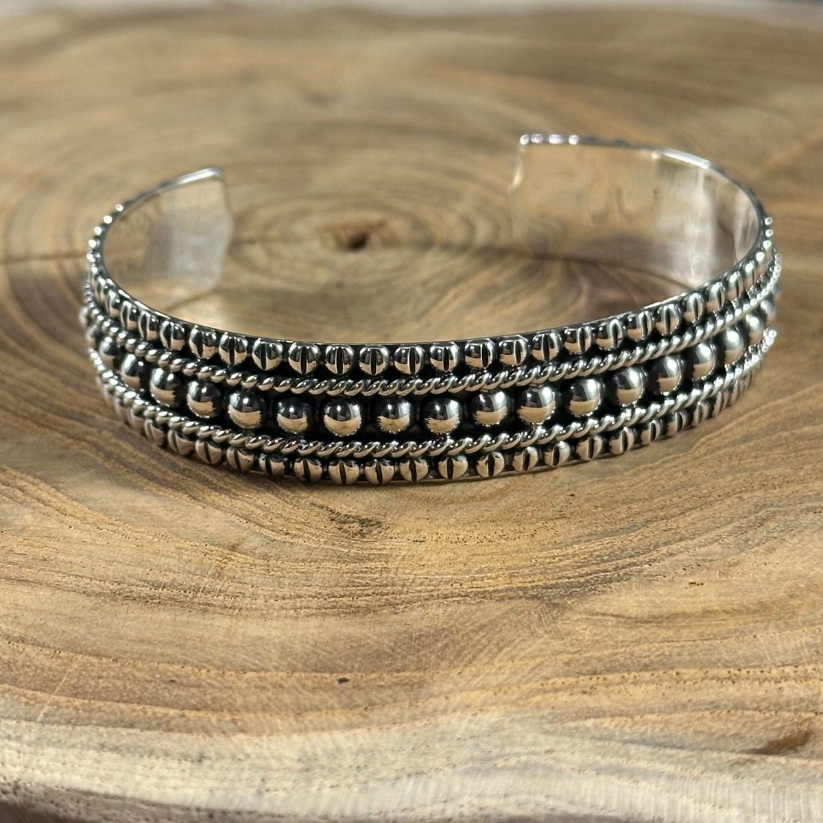 Silver Stacks Cuff Bracelet - Macoma Boutique315 Jewelry