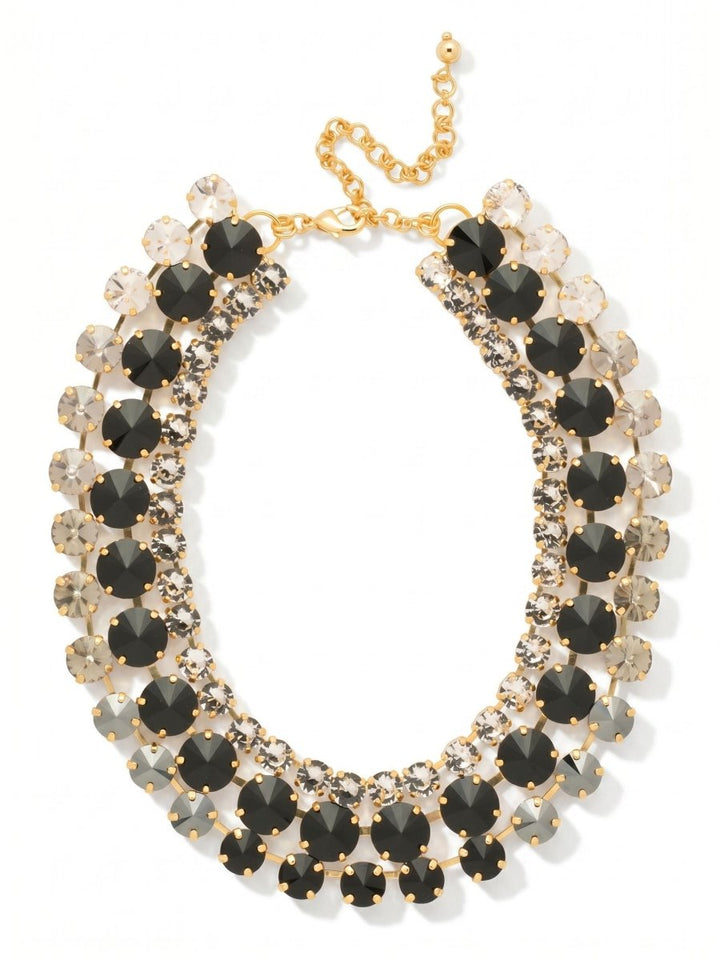 Sorrelli Starry Night Penelope Layered Statement Necklace - Macoma Boutique310 Accessories/Jewelry