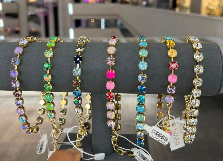 Sparkle Therapy Anklet in Gold - Macoma Boutique555 Presales