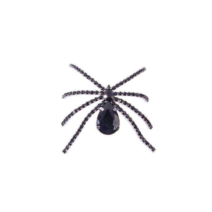 Spider Brooch Pin In Black - Macoma Boutique315 Jewelry