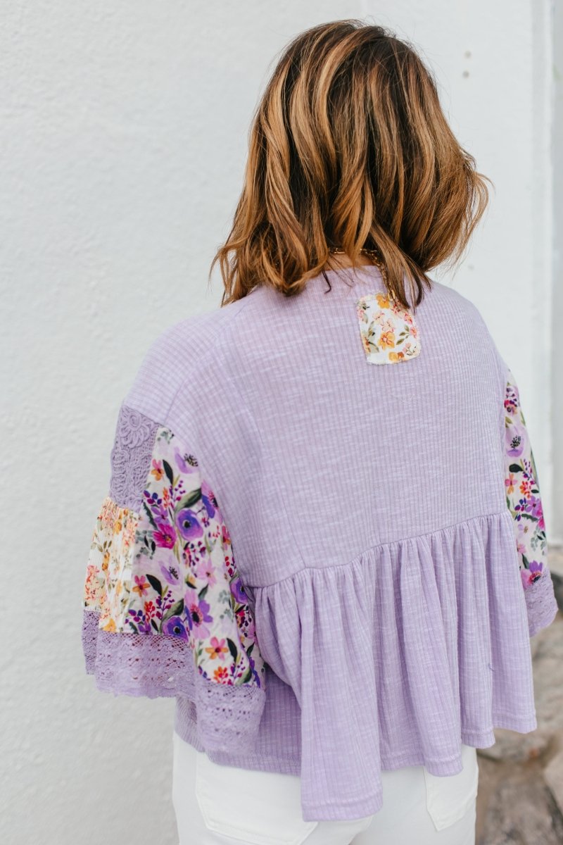 Spring Fling Top - Macoma Boutique100 Short Sleeve