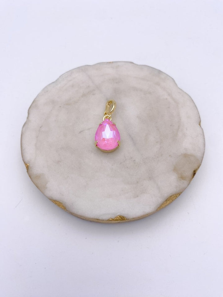 Teardrop Charm in Bubble Gum - Macoma Boutique310 Accessories/Jewelry
