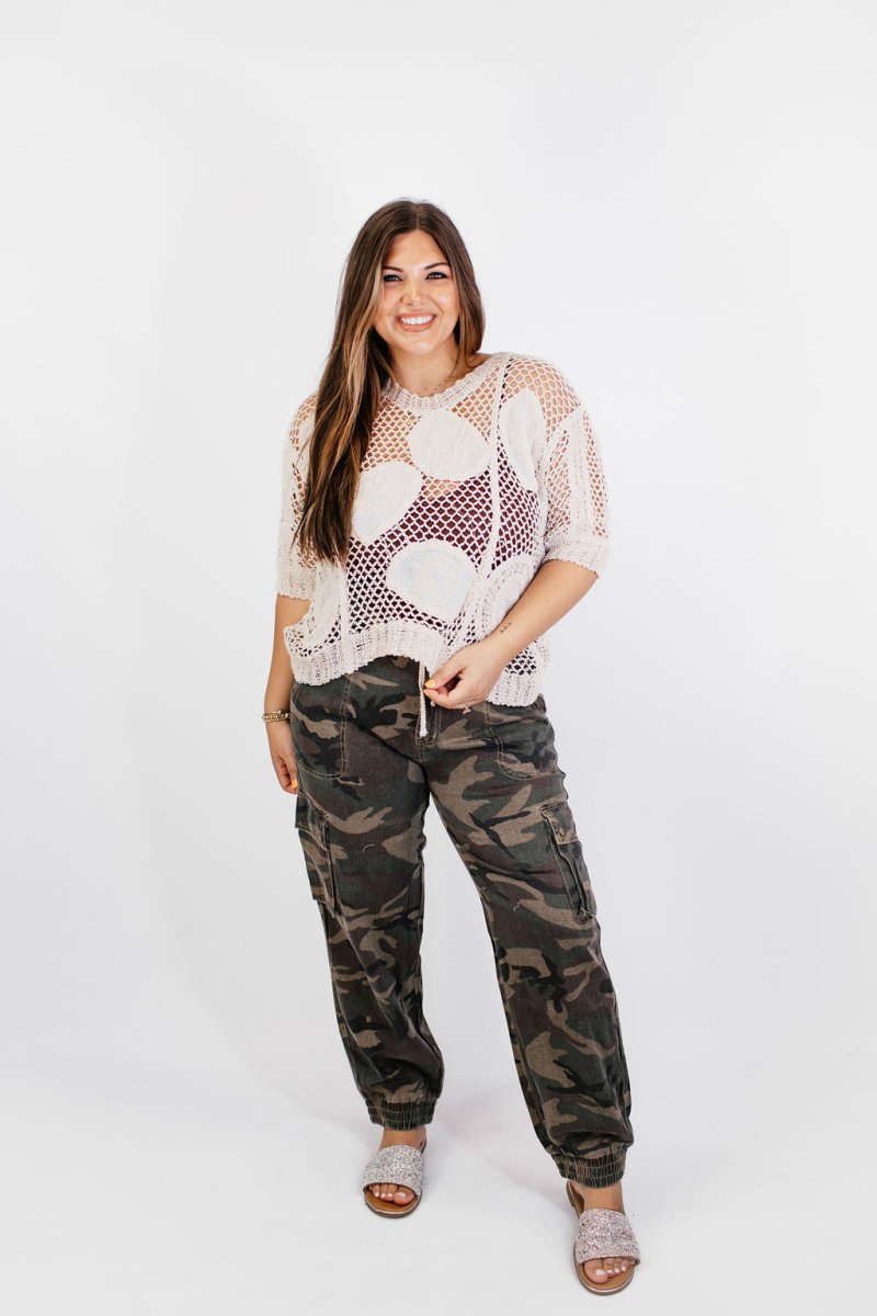 The Floral Loom Top - FINAL SALE - Macoma Boutique120 Long Sleeve