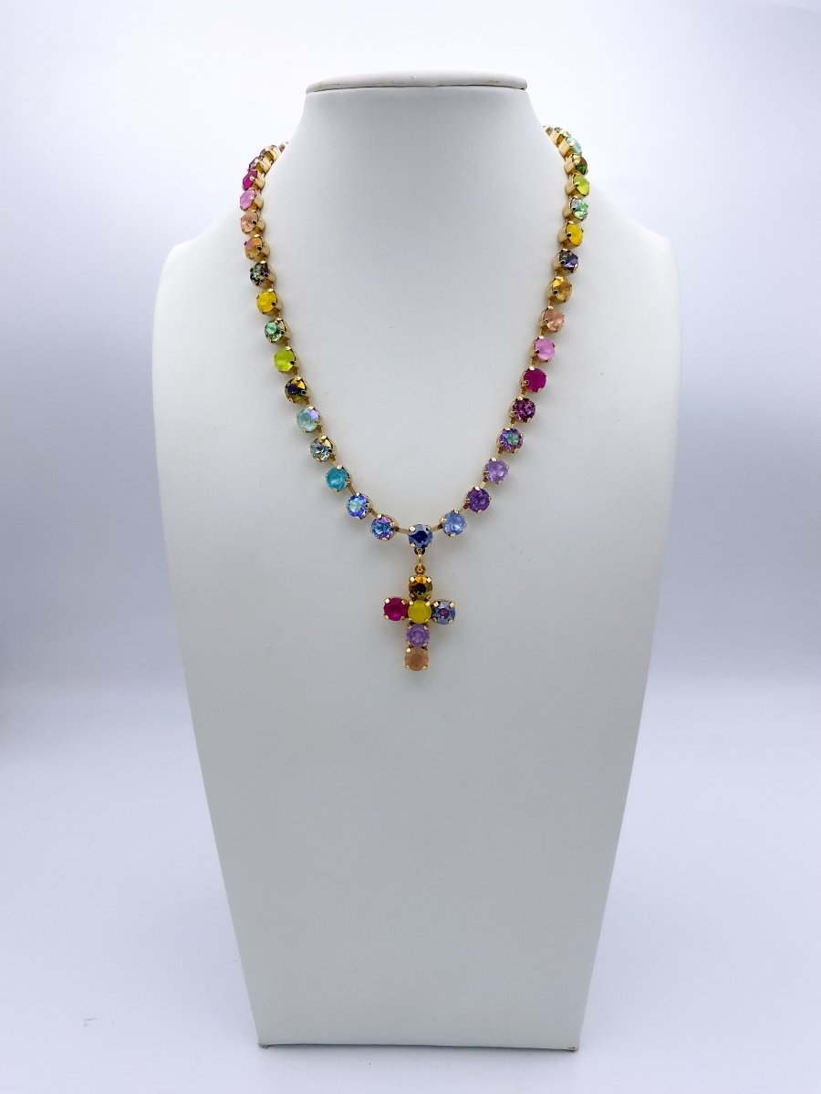 Tova Baby Donatella Necklace In Candy Crush - Macoma Boutique310 Accessories/Jewelry