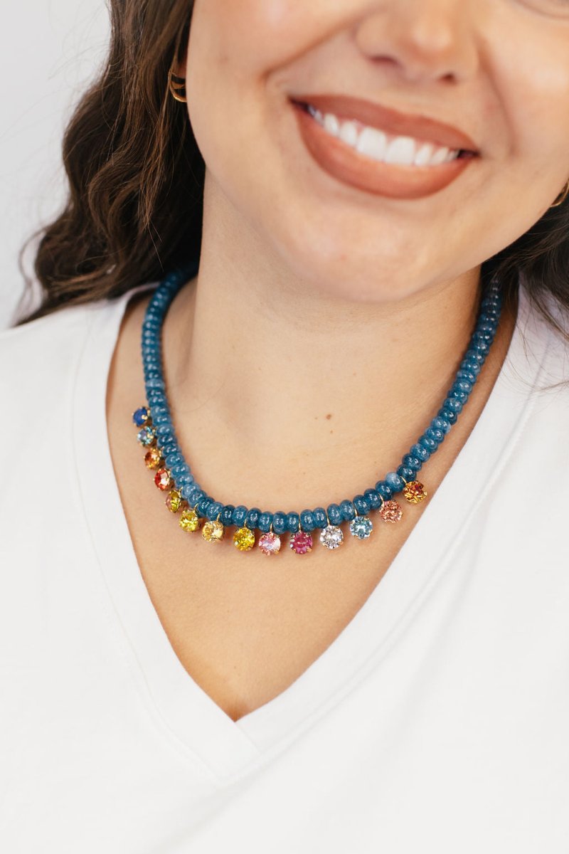 Tova Bonnie Necklace in Custom Bohemian Colors - Macoma Boutique310 Accessories/Jewelry