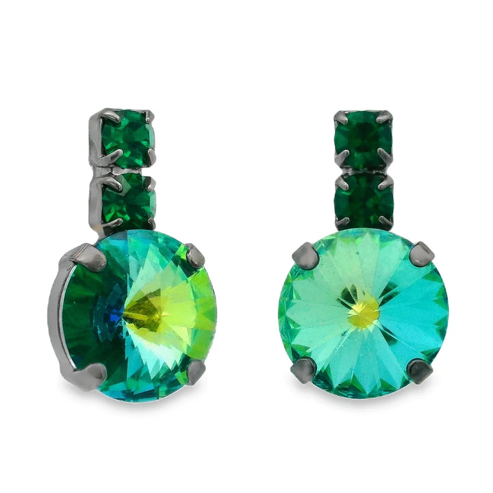 Tova Dee Earrings In Gunmetal Electra Silver Foil - Macoma Boutique310 Accessories/Jewelry