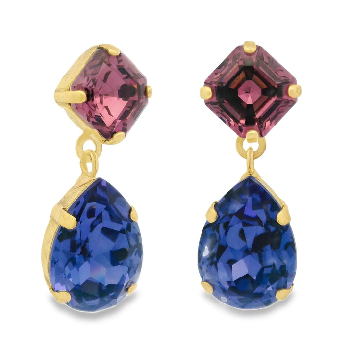 Tova Estelle Earrings In Tanzanite - Macoma Boutique310 Accessories/Jewelry