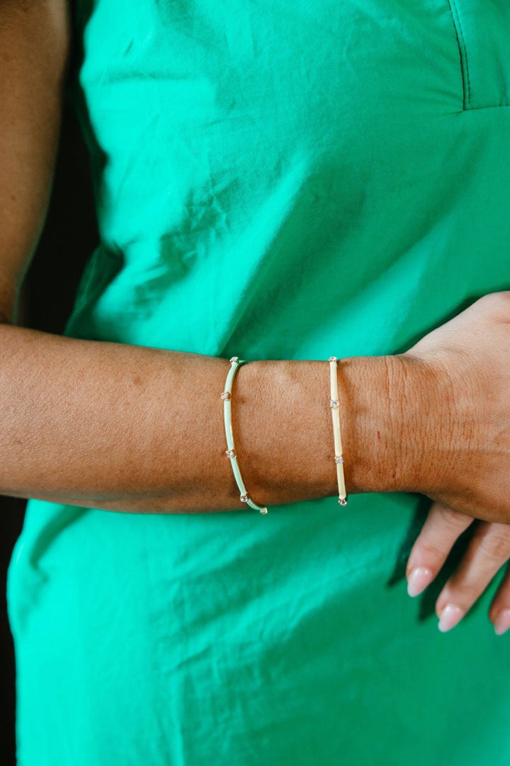 Tova Everly Cuff In Pippamint - Macoma Boutique310 Accessories/Jewelry