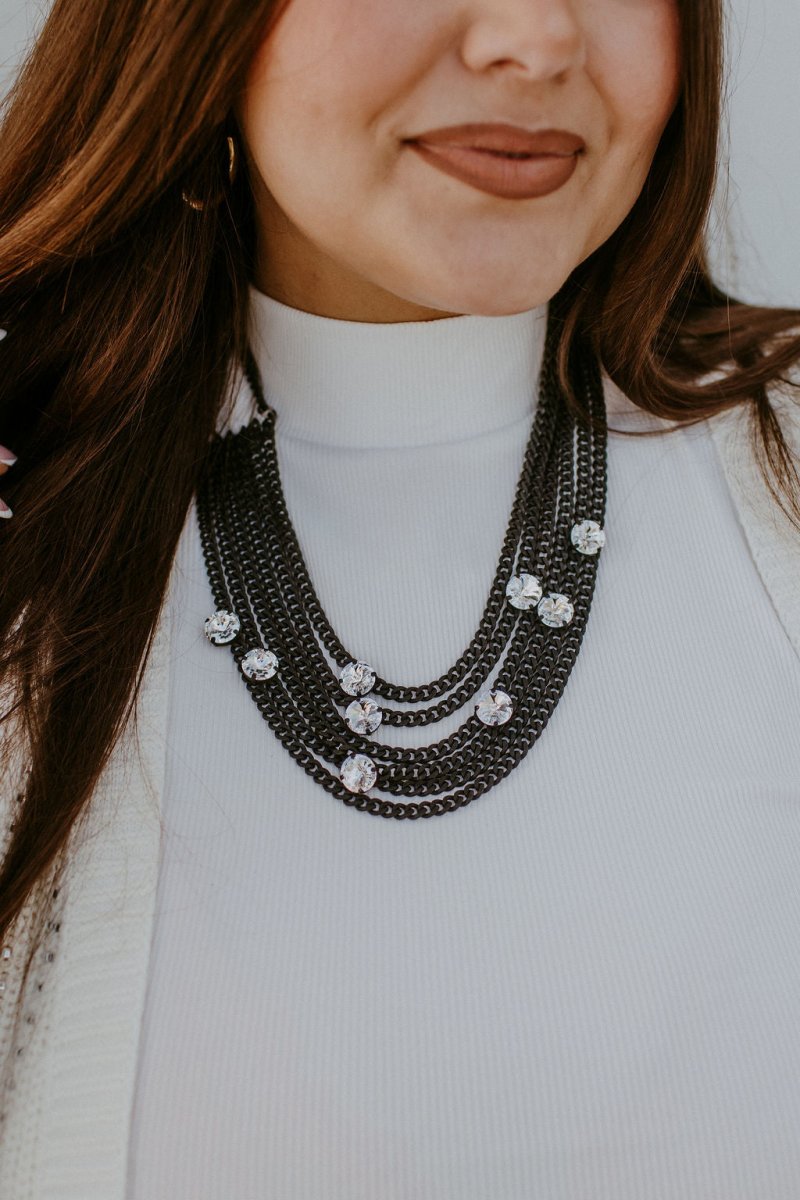 Tova Kimberly Necklace in Smutt - Macoma Boutique310 Accessories/Jewelry