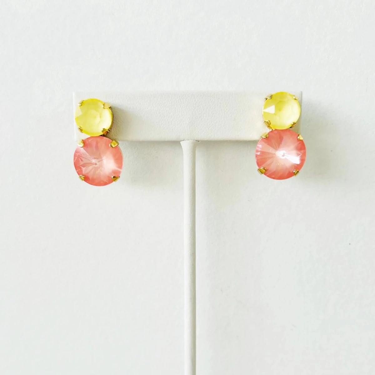 Tova Maegan Earrings In Flamingo Ignite - Macoma Boutique310 Accessories/Jewelry