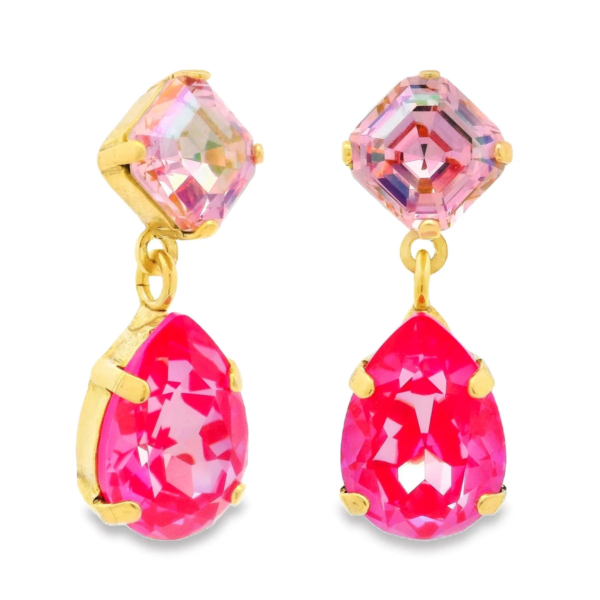 Tova Mini Estelle Earrings In Ultra Fuchsia - Macoma Boutique310 Accessories/Jewelry