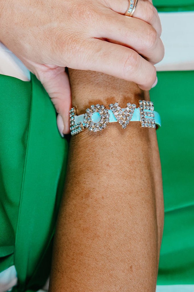 Tova Mini La La Love Cuff In Nimblu - Macoma Boutique310 Accessories/Jewelry