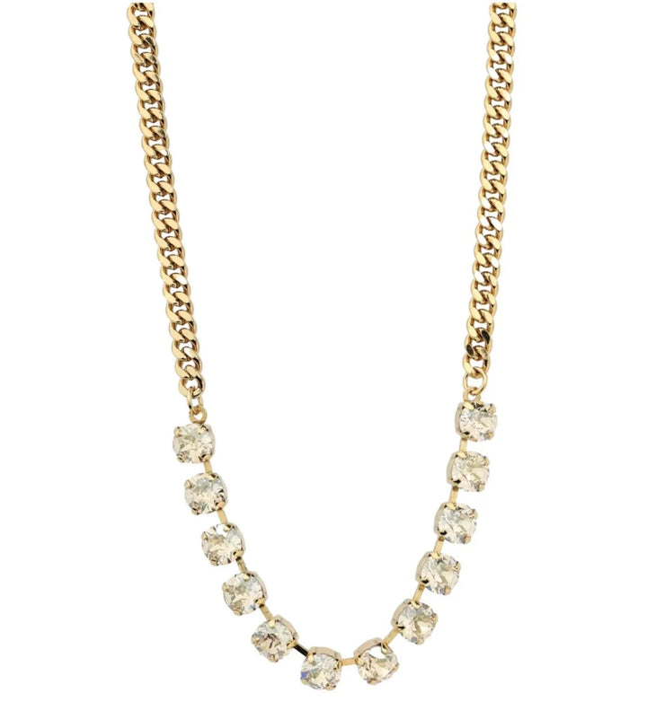 Tova Mini Oakland Necklace In Clear - Macoma Boutique310 Accessories/Jewelry