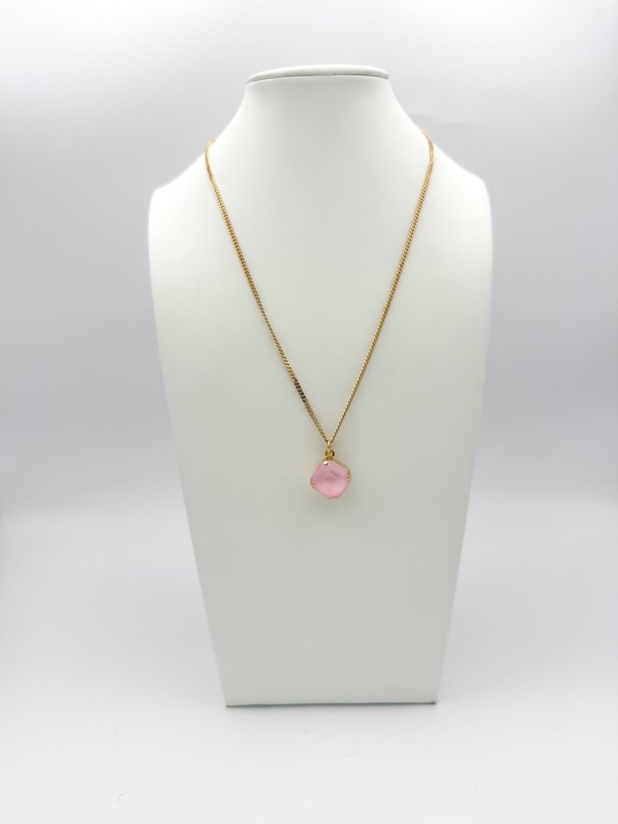 Tova Nikki Necklace In Ultra Petal Pink - Macoma Boutique310 Accessories/Jewelry