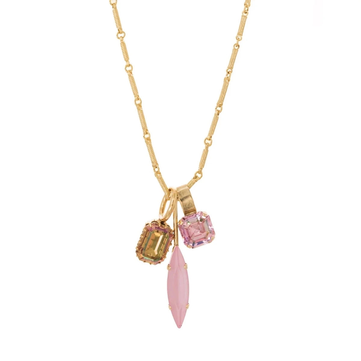 Tova Patti Necklace In Ultra Petal Pink - Macoma Boutique310 Accessories/Jewelry