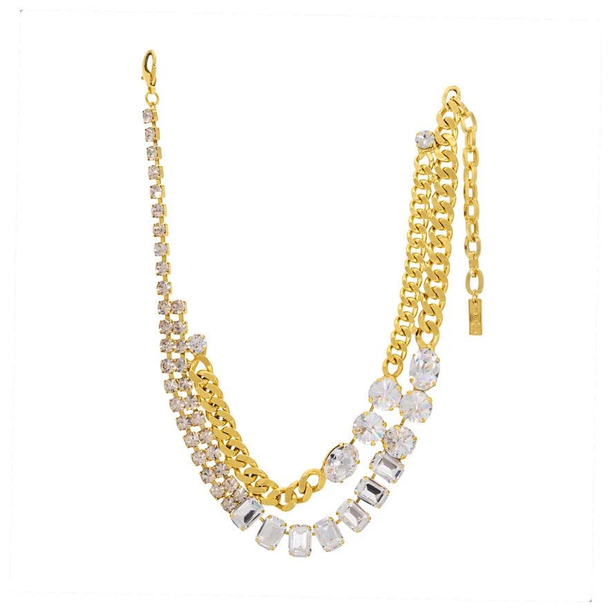 Tova Rochelle Necklace In Clear - Macoma Boutique310 Accessories/Jewelry