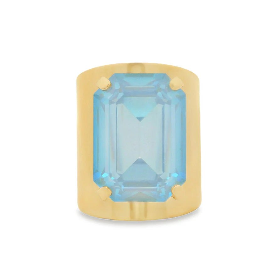 Tova Roddy Ring In Ultra Baby Blue Moon - Macoma Boutique310 Accessories/Jewelry