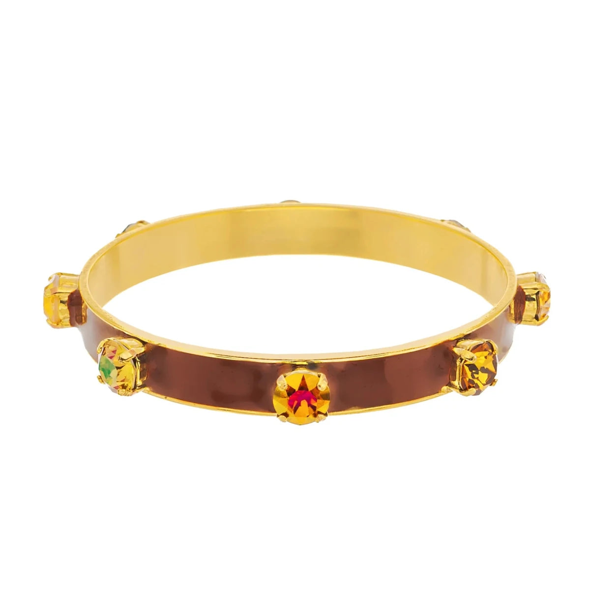 Tova Sammy Bangle In Brown - Macoma Boutique310 Accessories/Jewelry