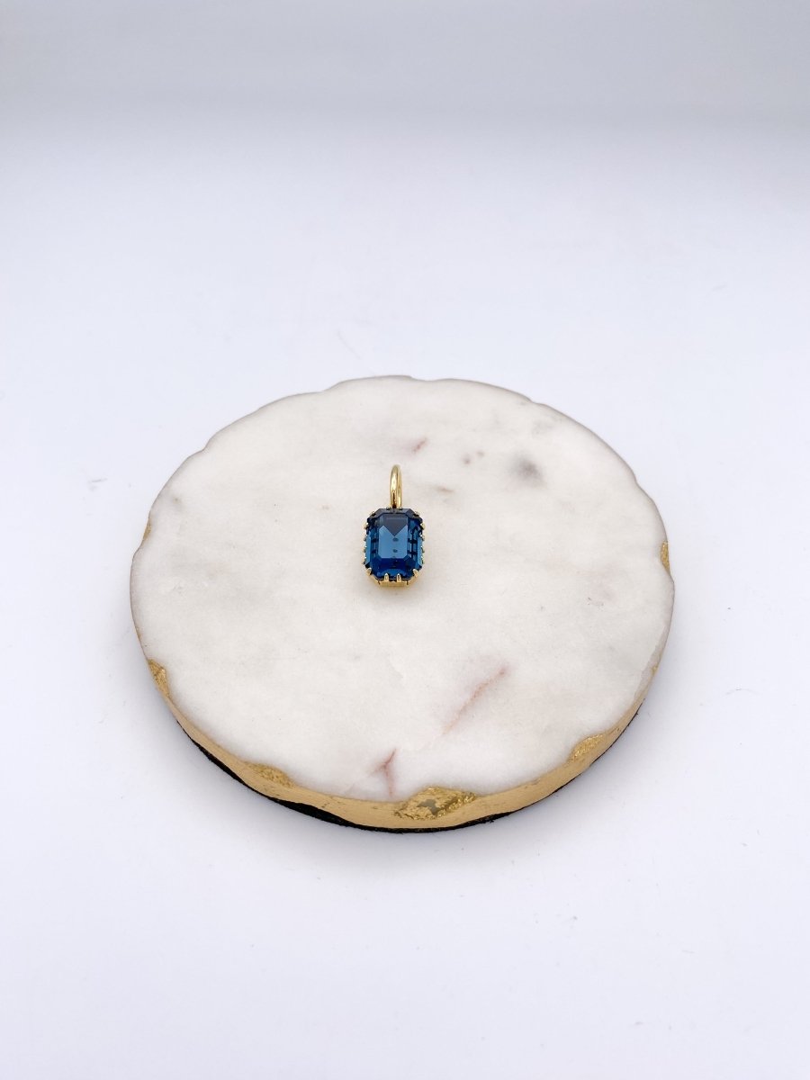 Tova San Antonio Pendants - Medium Rectangle Montana - Macoma Boutique310 Accessories/Jewelry