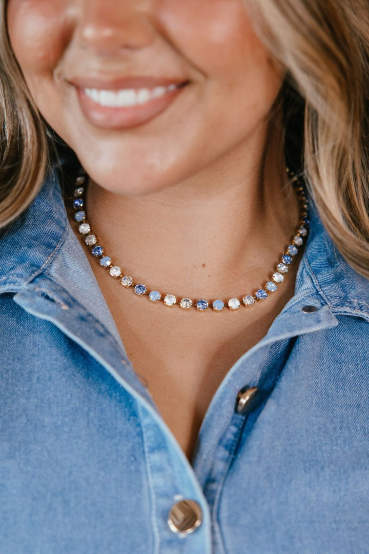 Tova Sarina Necklace In Cloudelle - Macoma Boutique310 Accessories/Jewelry