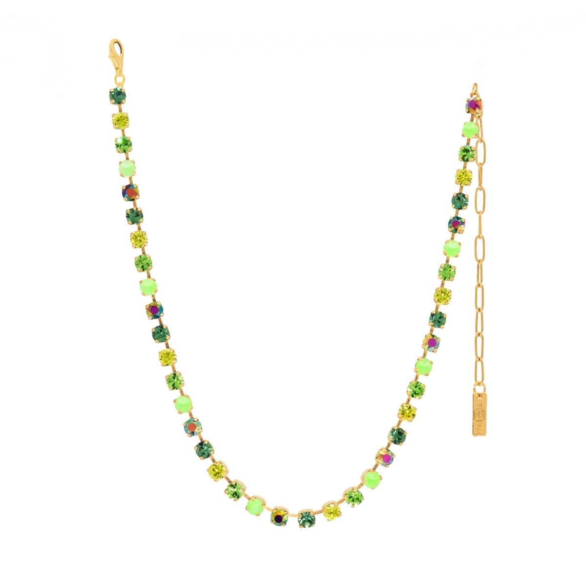 Tova Tova Sarina Necklace In Green Mix - Macoma Boutique310 Accessories/Jewelry