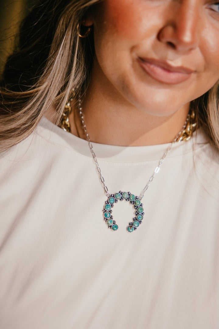 Turquoise Good Luck Necklace - Macoma Boutique315 Jewelry