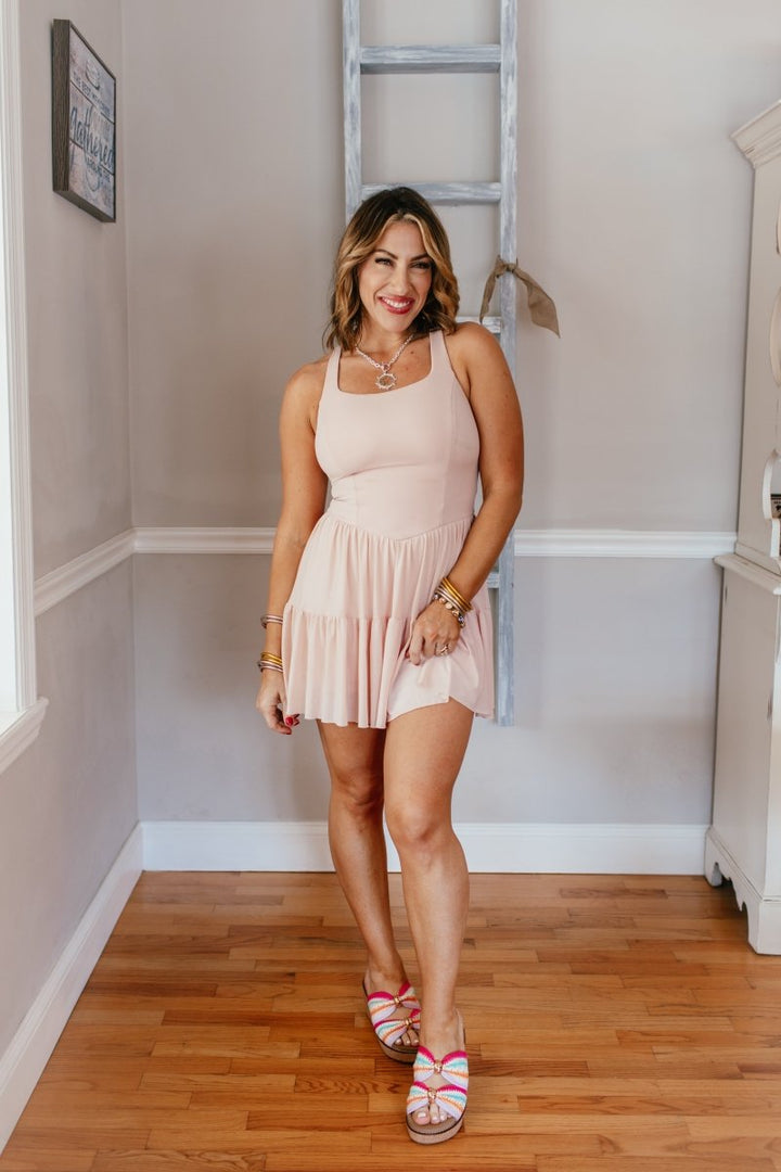 Twirl Worthy Dress In Pink - Macoma Boutique250 Dresses