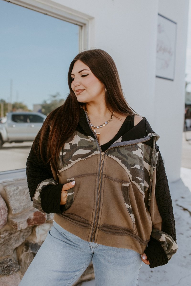 Urban Field Quilted Jacket - Macoma Boutique240 Jackets/Blazers