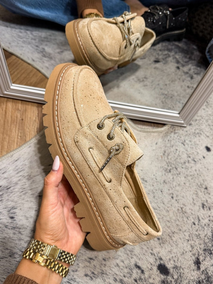 Very G Nude Dana Shoes - Macoma Boutique305 Flats