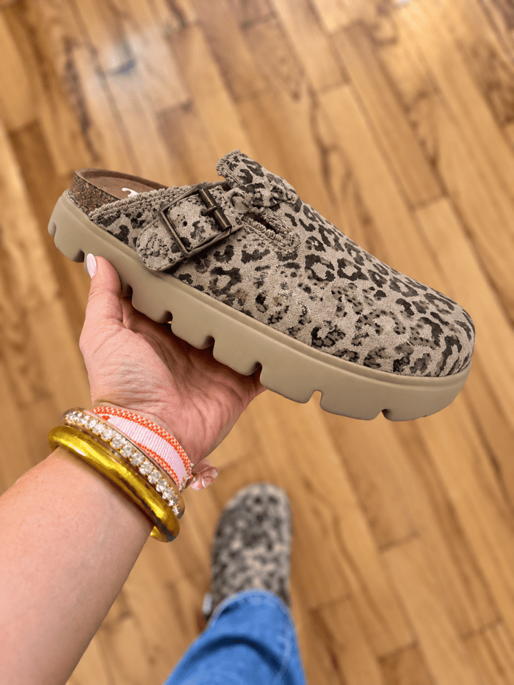 Very G Taupe Leopard Cali Animal Shoes - Macoma Boutique305 Flats