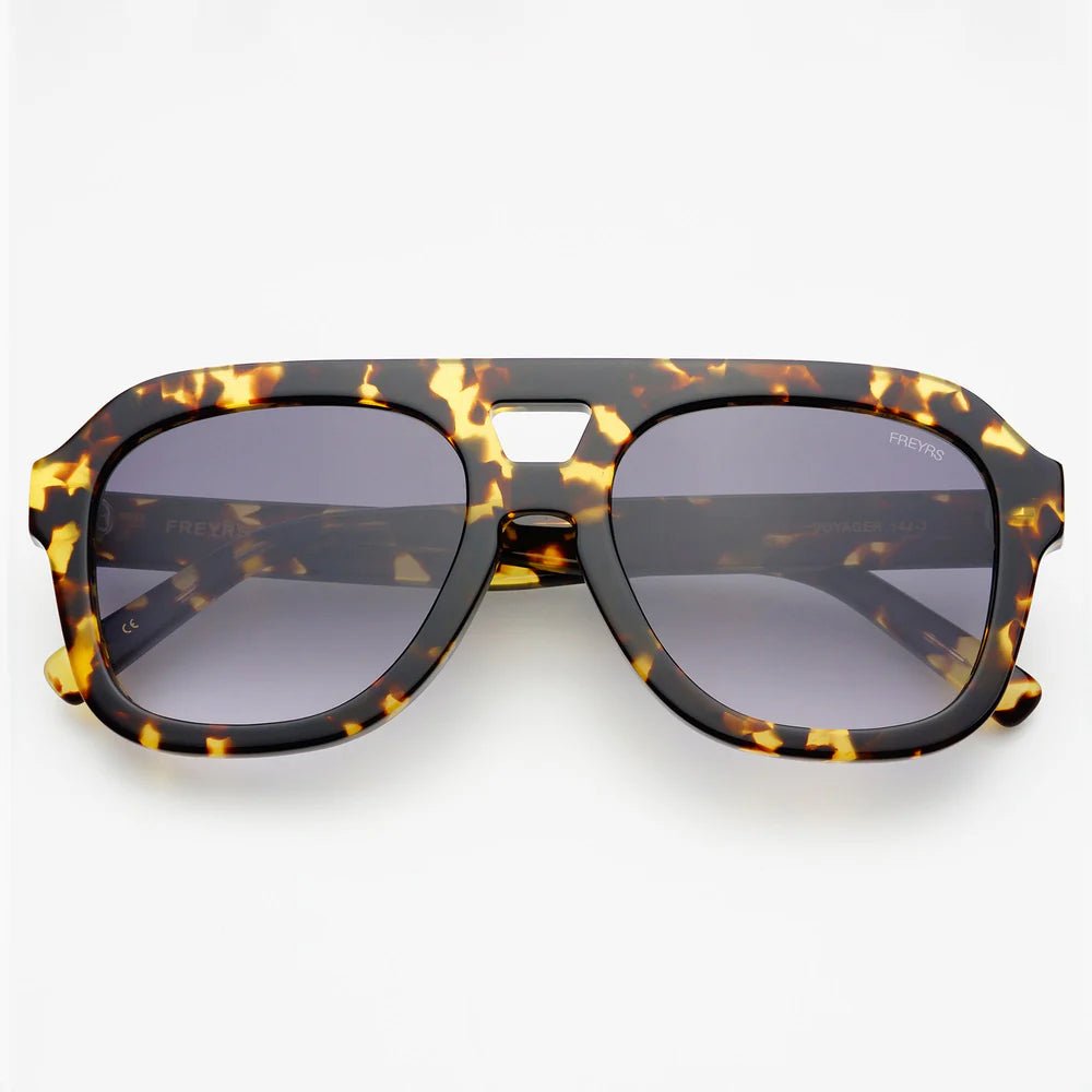 Voyager Sunglasses In Yellow Tortoise - Macoma Boutique310 Accessories/Jewelry