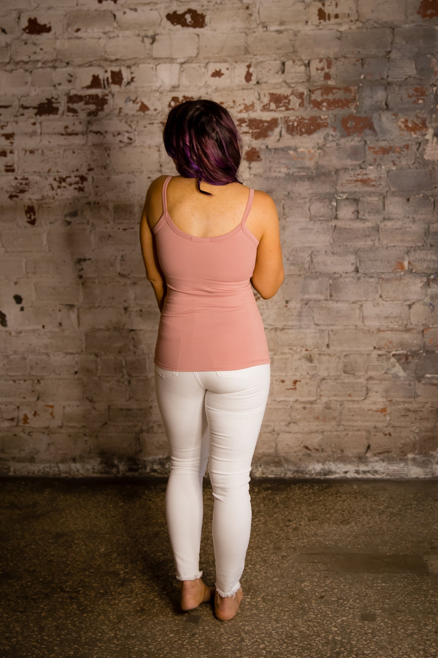 Phierce Fashions Spaghetti Strap Brami Tank- FINAL SALE