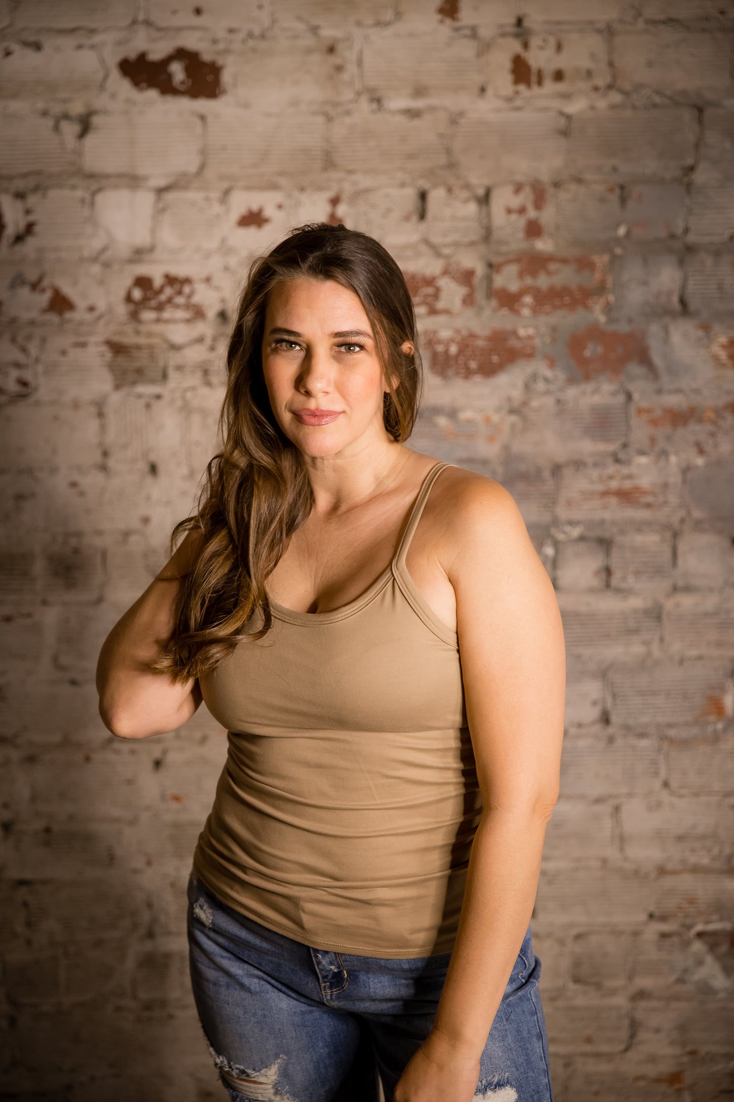 Phierce Fashions Spaghetti Strap Brami Tank- FINAL SALE
