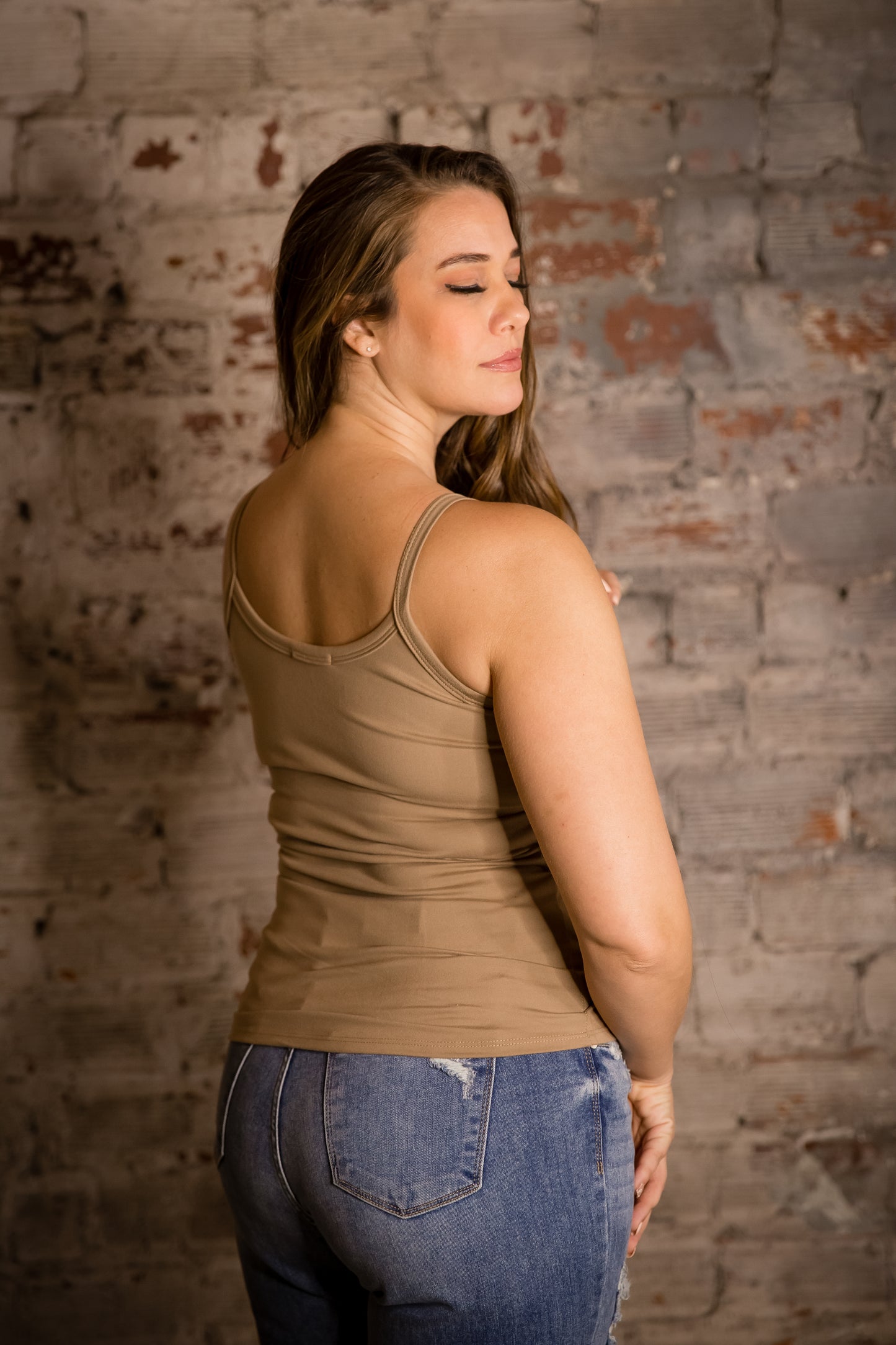 Phierce Fashions Spaghetti Strap Brami Tank- FINAL SALE