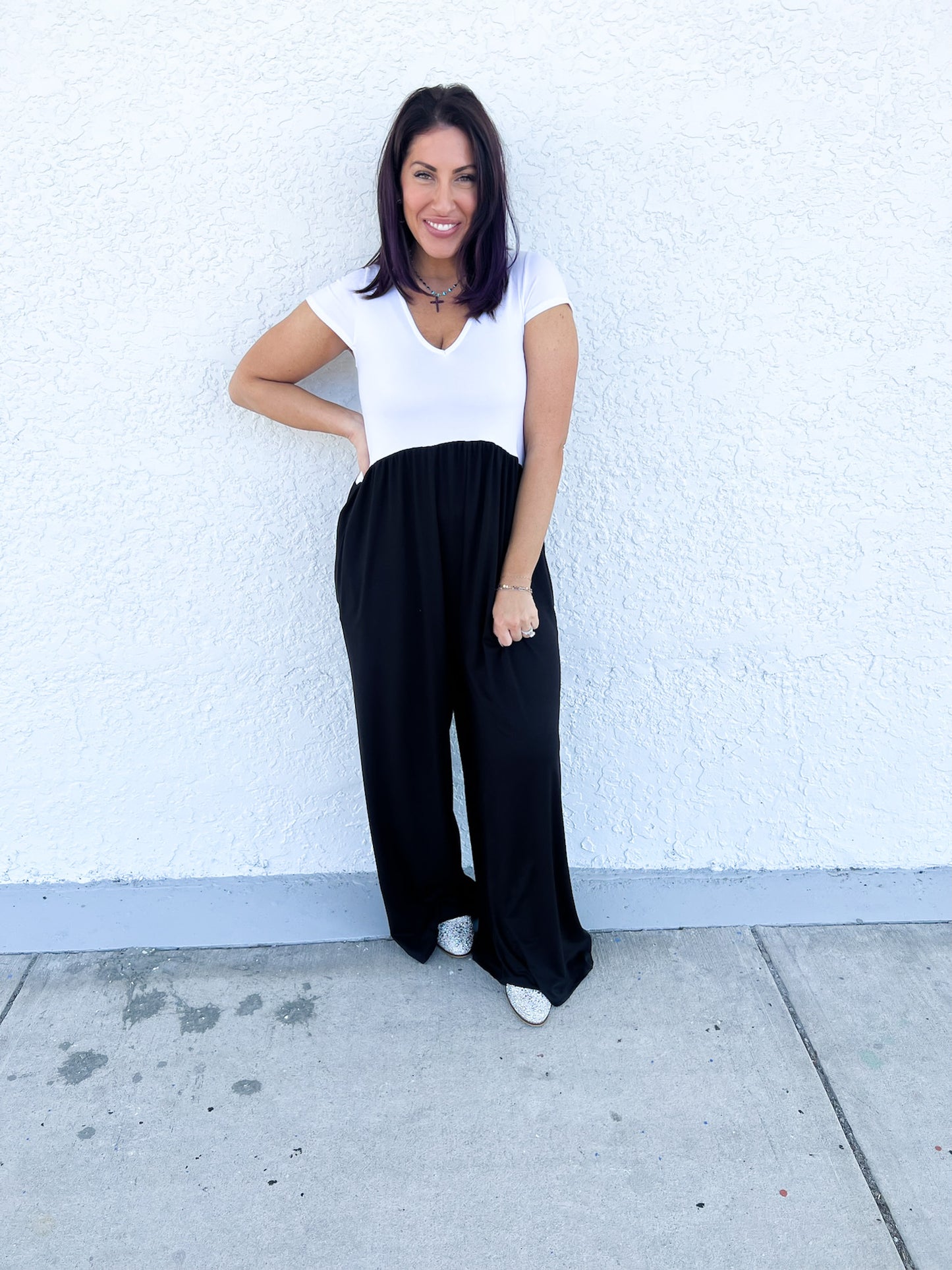 Phierce Fashions Colorblock Jumper with Long Pants -FINAL SALE