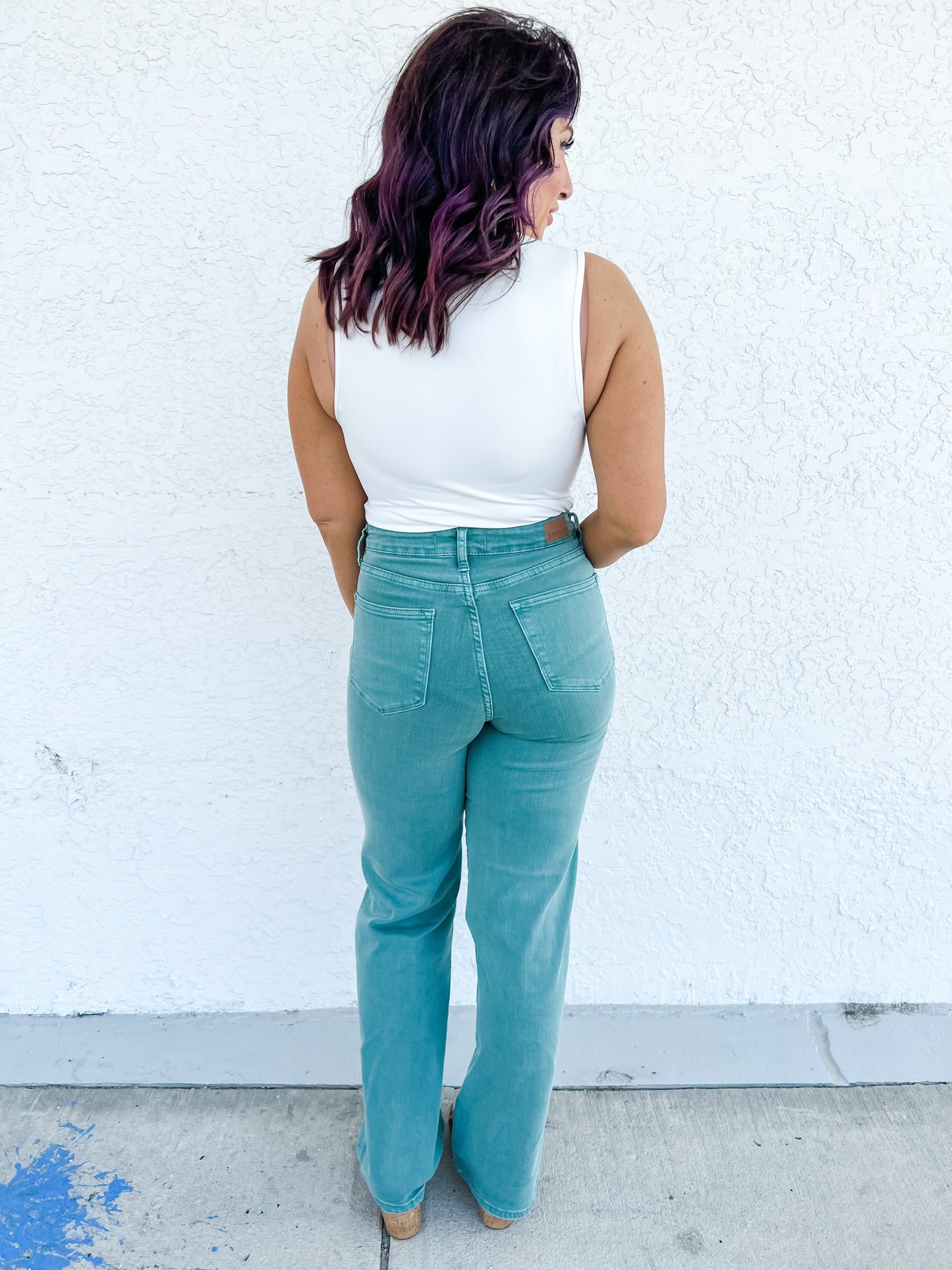 Judy Blue Sea Glass Summer Jeans