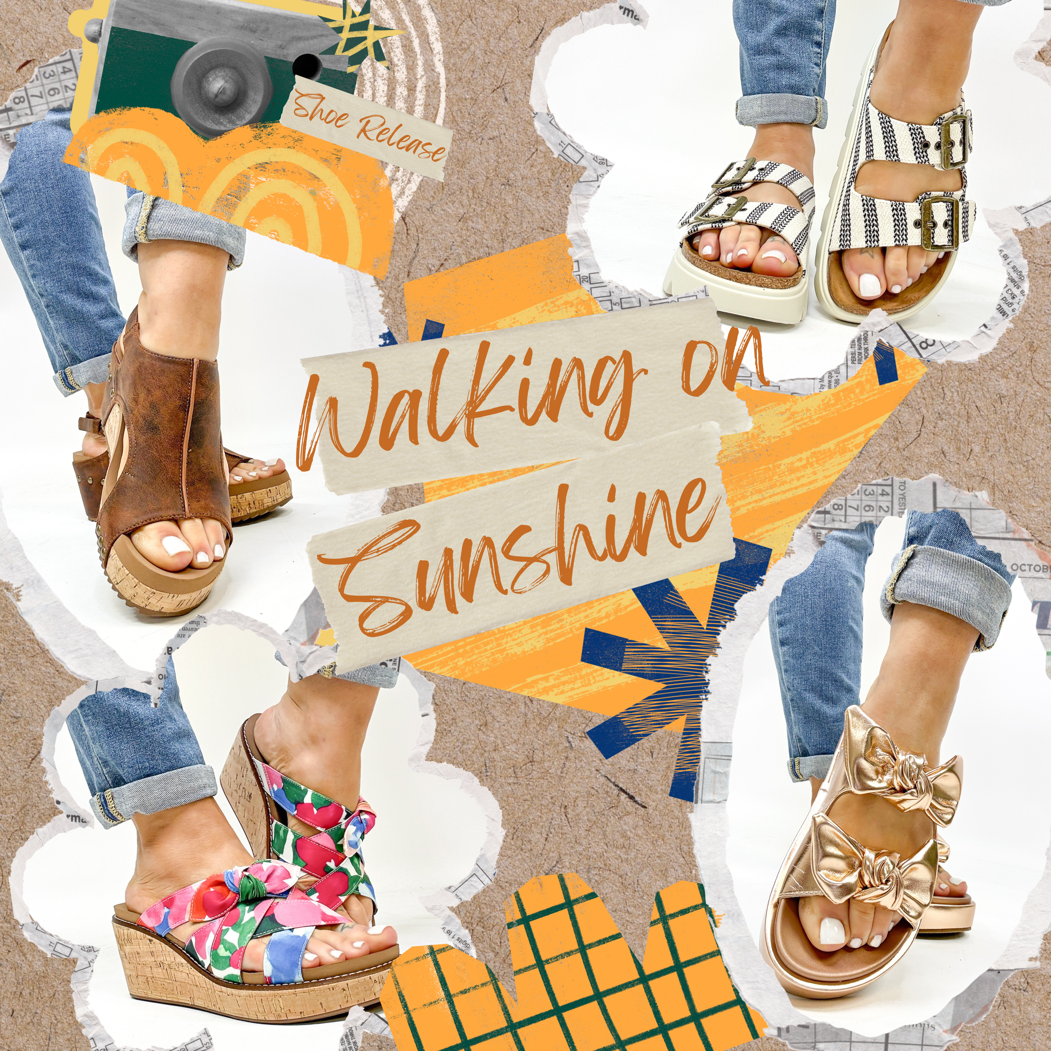 Walking On Sunshine Shoe Release