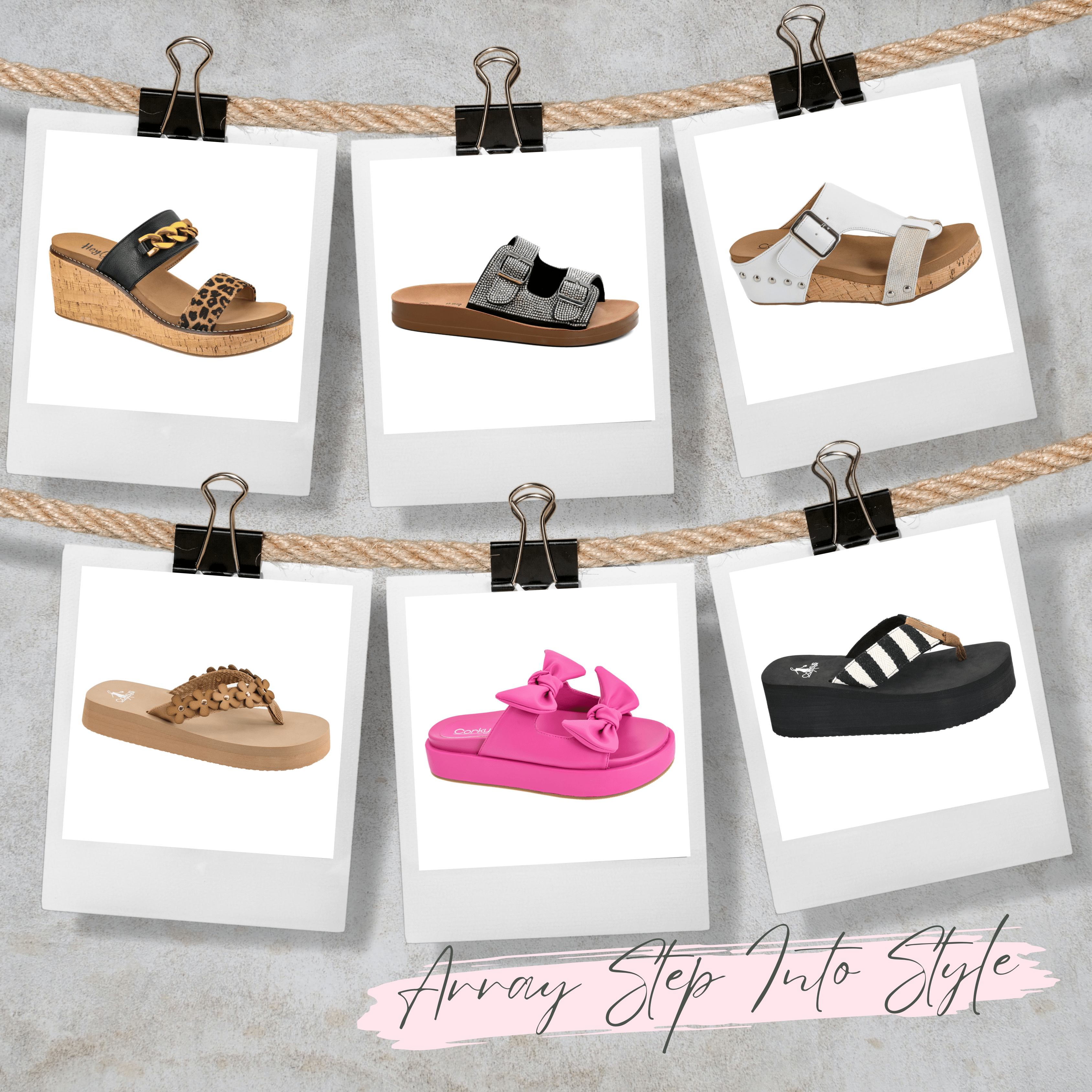 Array Step Into Style Collection