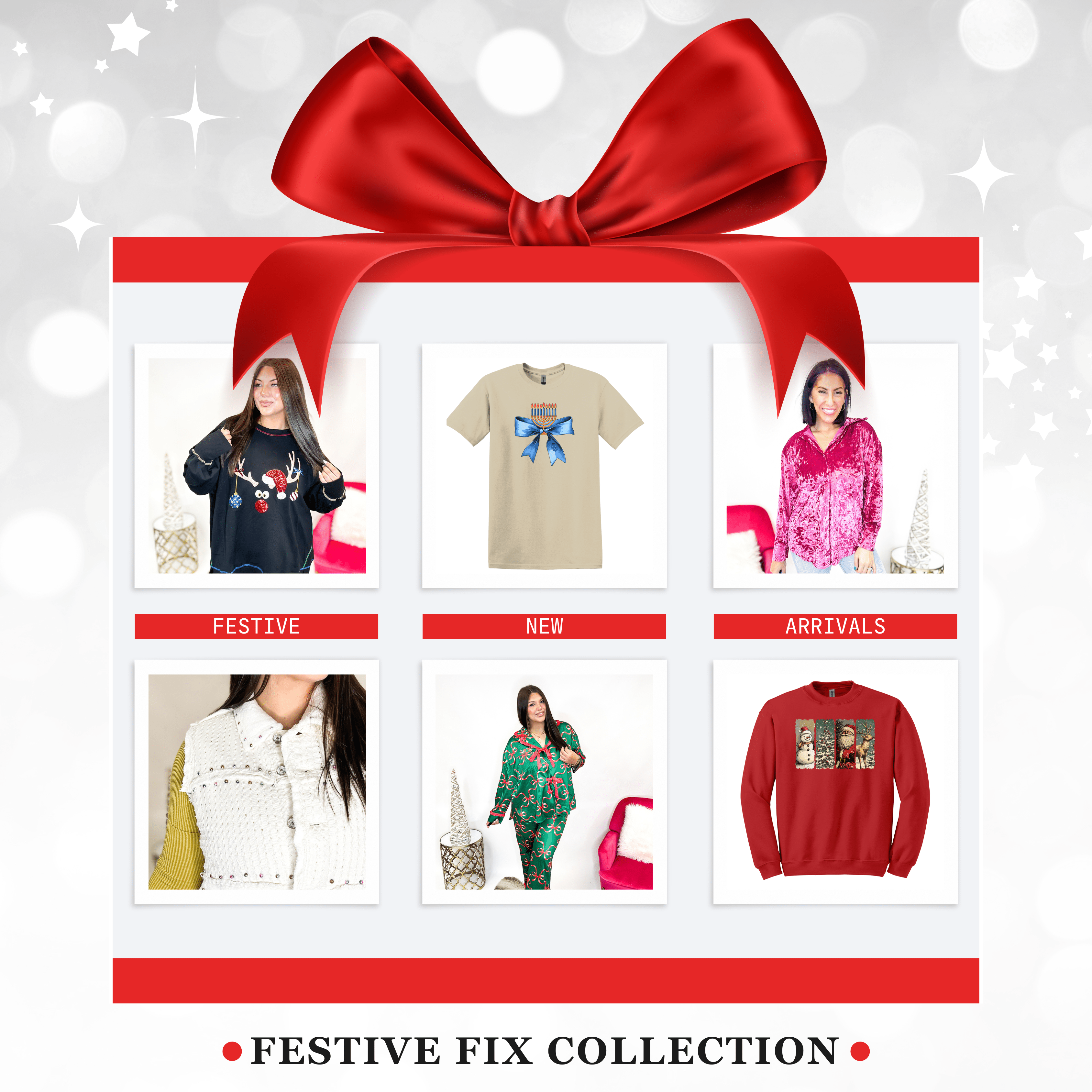 Colección de arreglos festivos