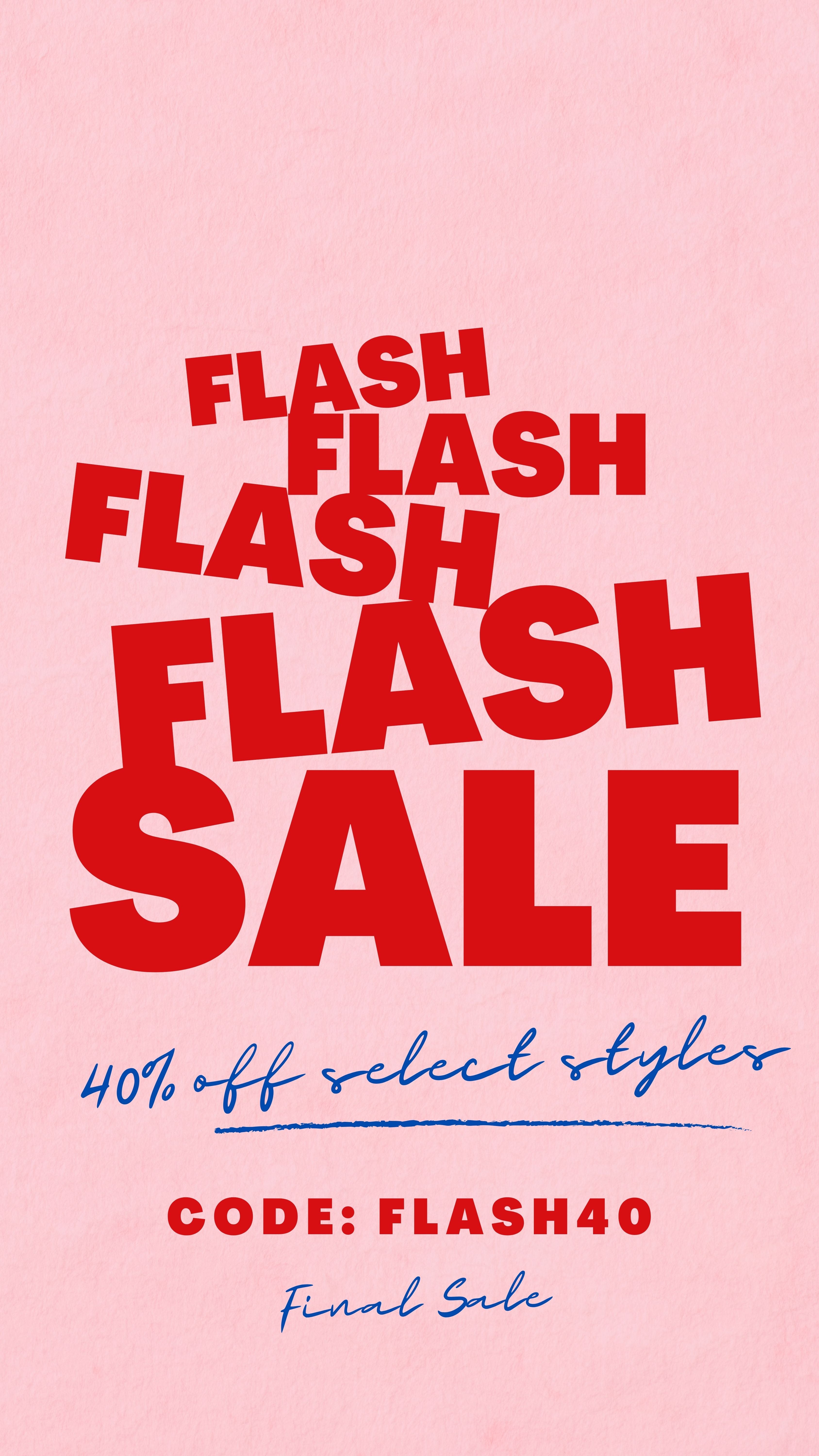 FLASH40 Shoe Sale