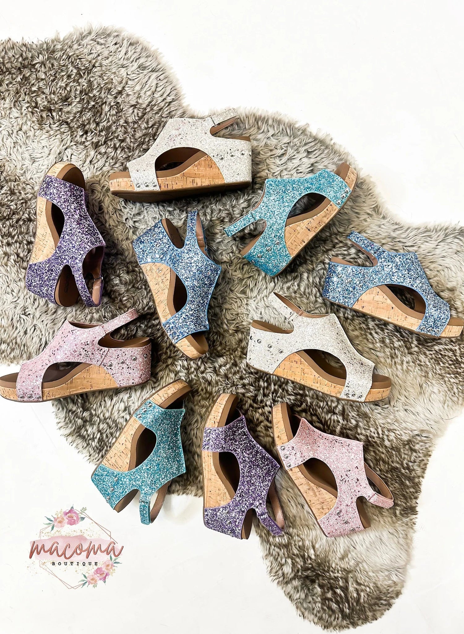 GLITTER SHOES - Macoma Boutique