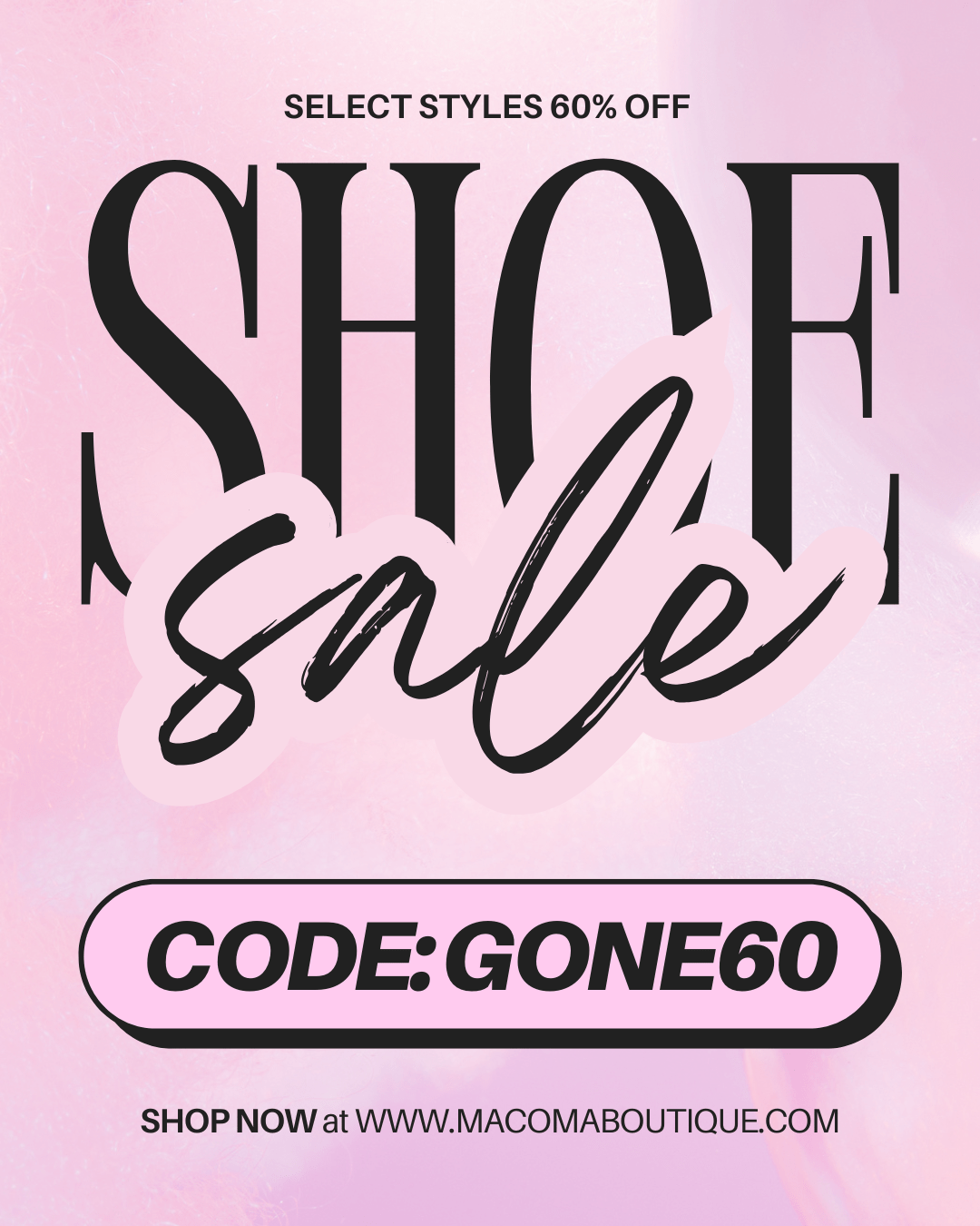 Gone60- 60% OFF!!