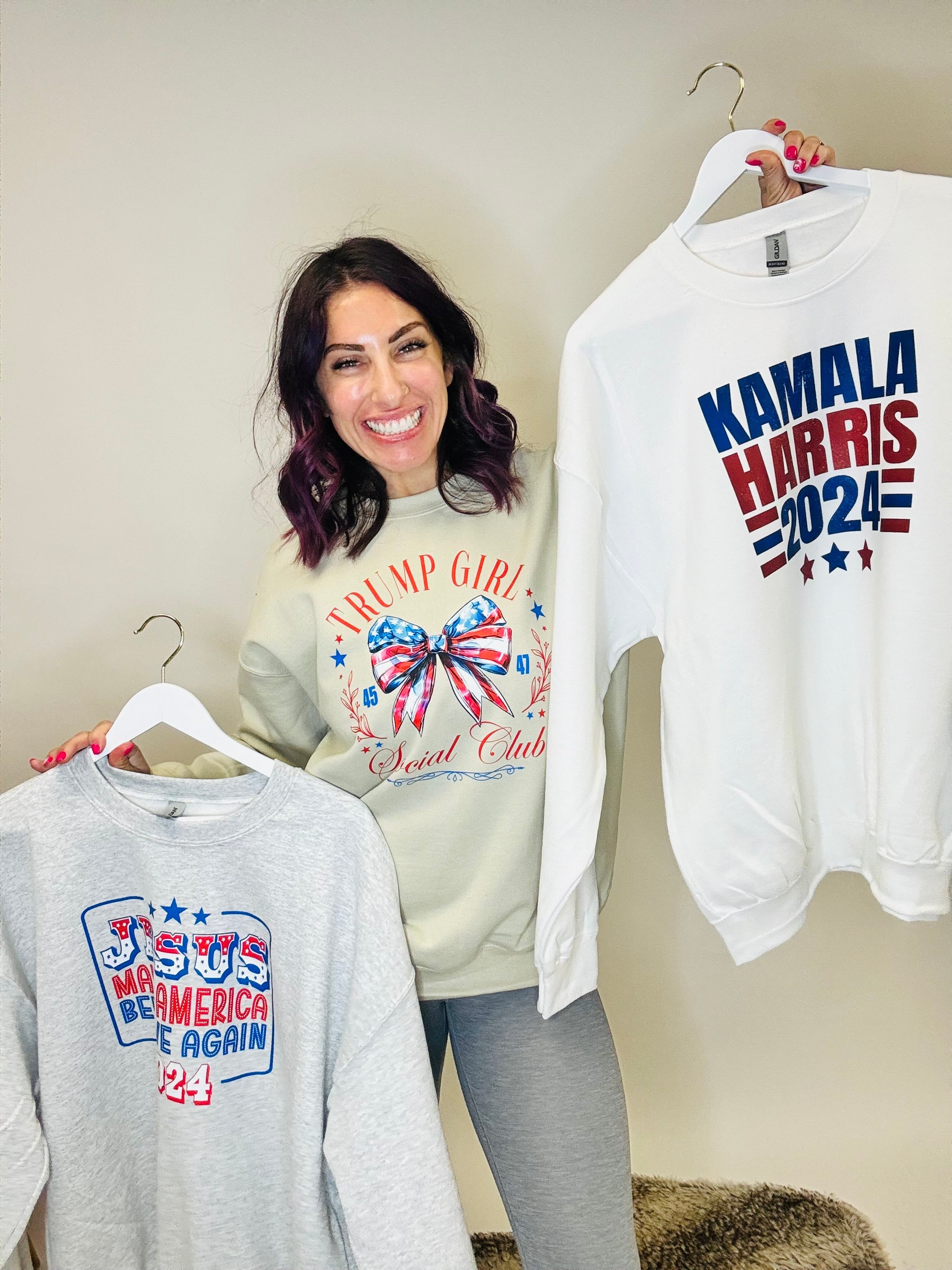 Preventa de camisetas con gráficos políticos